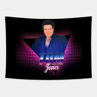 Retro Style 80'S // Tom Jones Tapestry