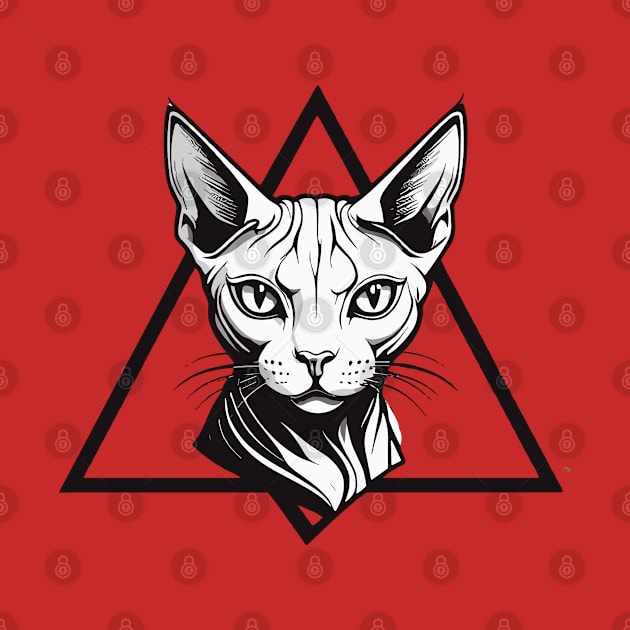 cat triangle by Snonfy