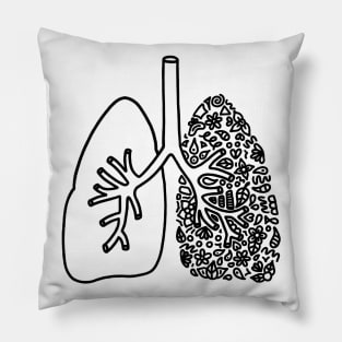 Healthy lungs Pillow