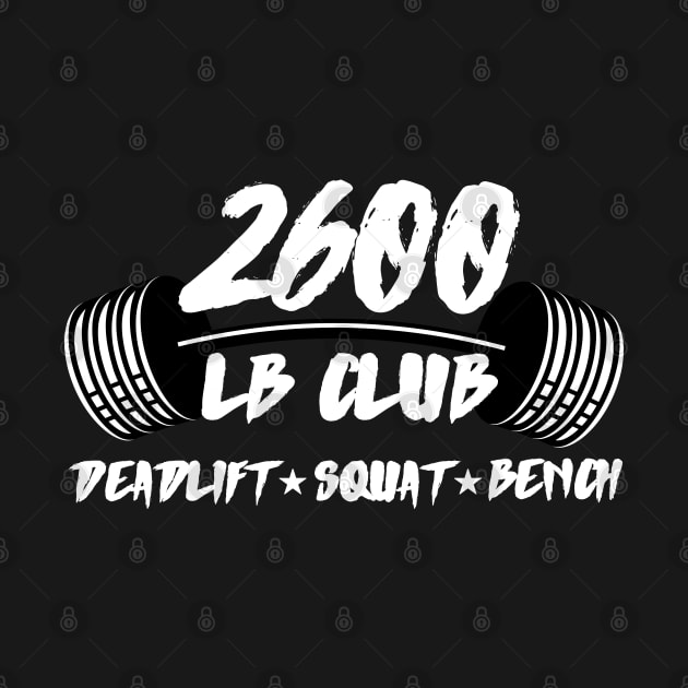 2600lb club deadlift squat bench by AniTeeCreation