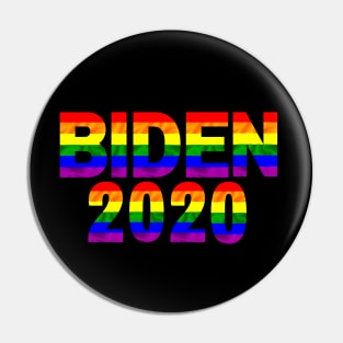 Biden 2020 LGBT Rainbow Pin