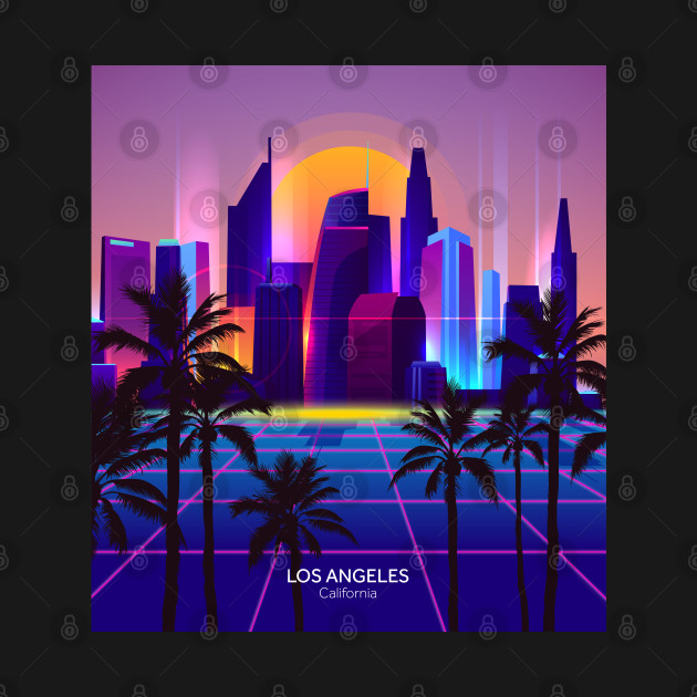 Los Angeles Synth City by edmproject