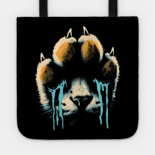 Crying Cat Paw Tote