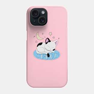 Cute Sleeping Cat Phone Case