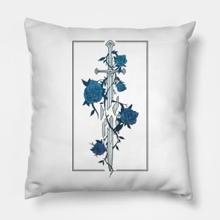 Roses of the Broken Sword Pillow