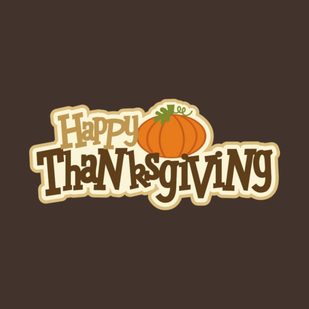 Happy Thanksgiving by LefTEE Designs