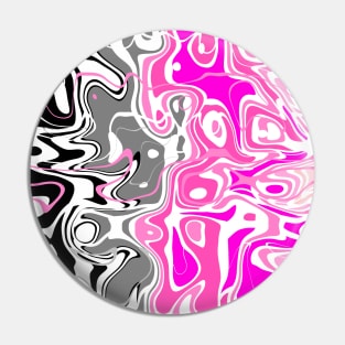 THE Softer Side Abstract Art Pin