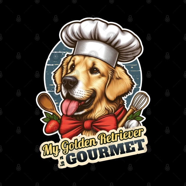 Chef Golden Retriever 2 by k9-tee