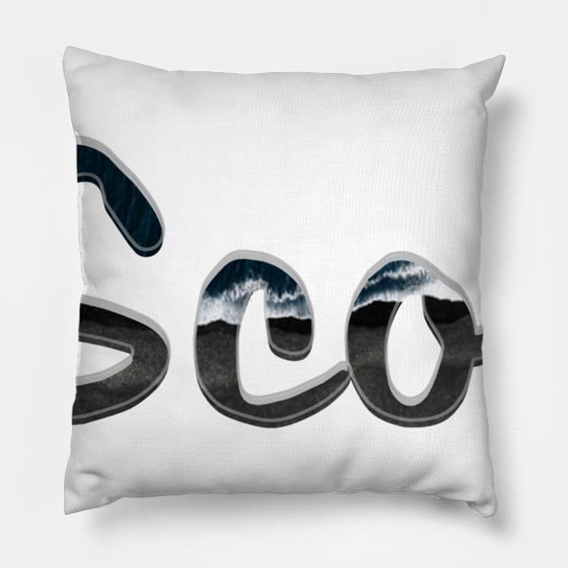 Scot Pillow by afternoontees