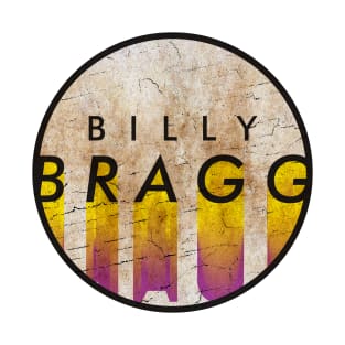 Billy Bragg - VINTAGE YELLOW CIRCLE T-Shirt