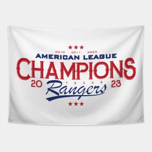 Rangers - American League 2023 Champions Tapestry