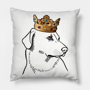 Chinook Dog King Queen Wearing Crown Pillow