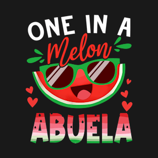 One In A Melon Abuela Watermelon Family Matching T-Shirt