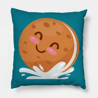 Cute Cookie Drawing Pillow