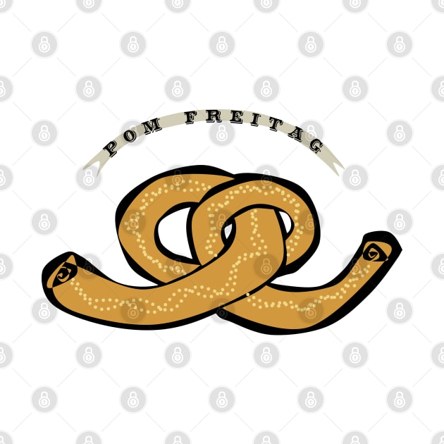 Pretzel : by Annie Pom Freitag