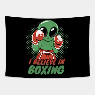 I Believe in Boxing Tapestry