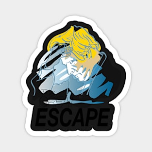 The political great escape sticker Magnet