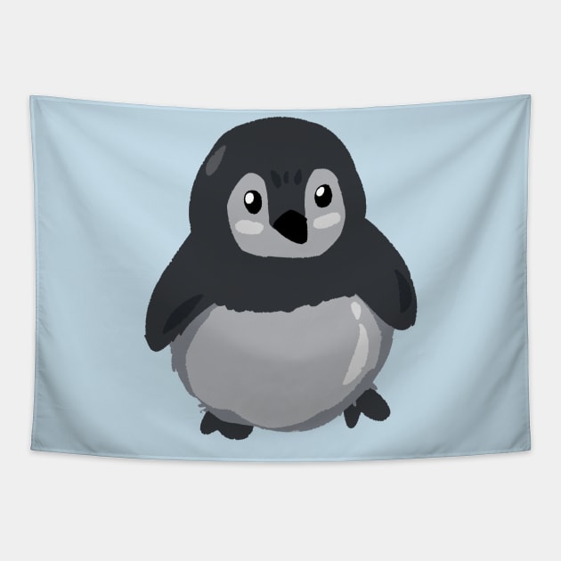 Cute Penguin Tapestry by Irkhamsterstock