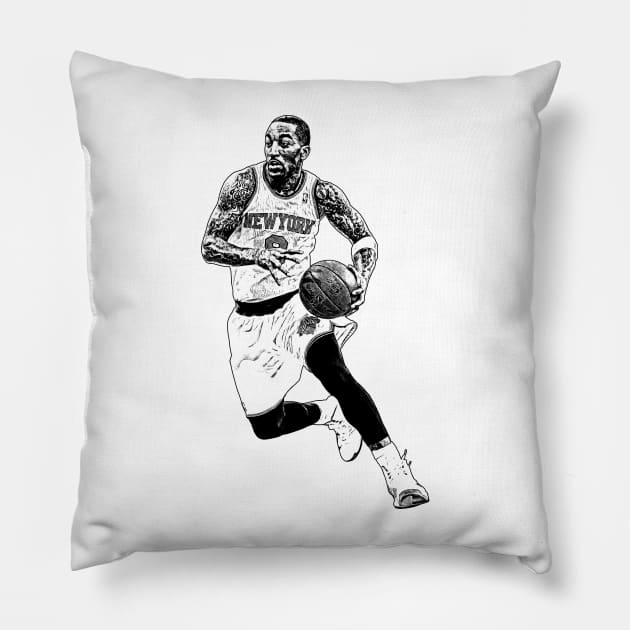 J.R. Smith Pillow by Puaststrol