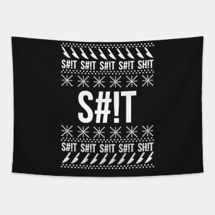 HAPPY S#!TMAS Tapestry