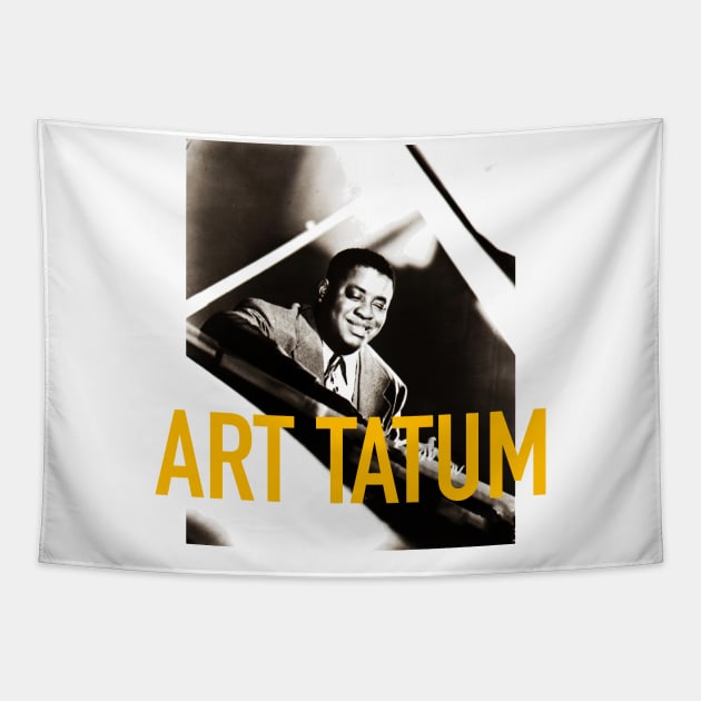 Art Tatum - Piano Legend Tapestry by vivalarevolucio