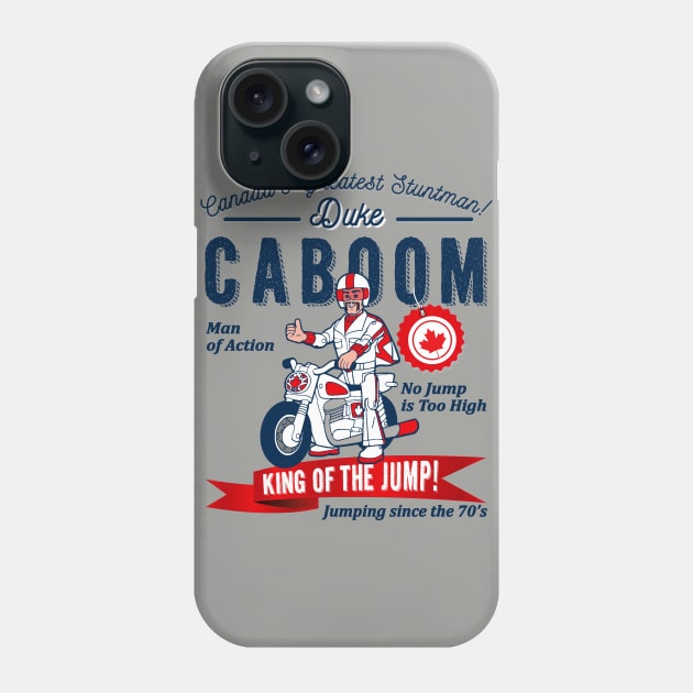 Canada's Best Stuntman Phone Case by Alema Art