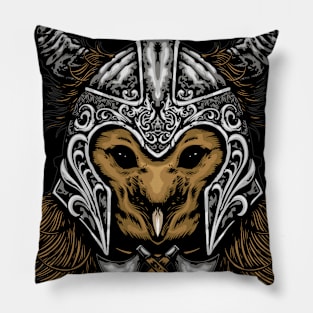 owl helmet Pillow