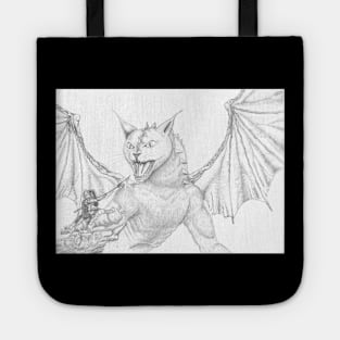 Smeowg the Cat Dragon Tote