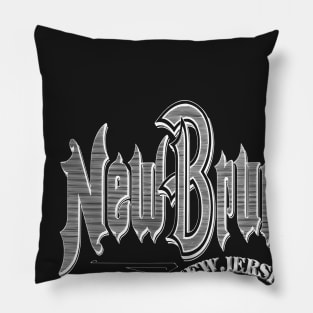 Vintage New Brunswick, NJ Pillow