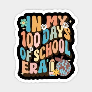 In My 100 Days of School Era, 100 Days of School, Retro School Magnet