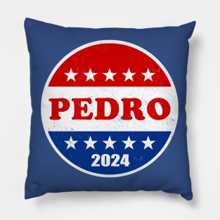 Vote for Pedro in 2024 Pillow