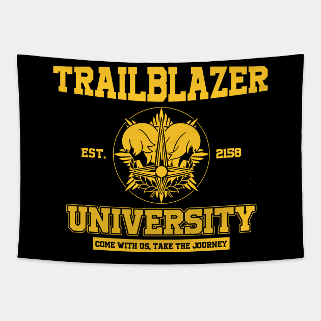 Honkai Star Rail Trailblazer University Tapestry by HoyoStan