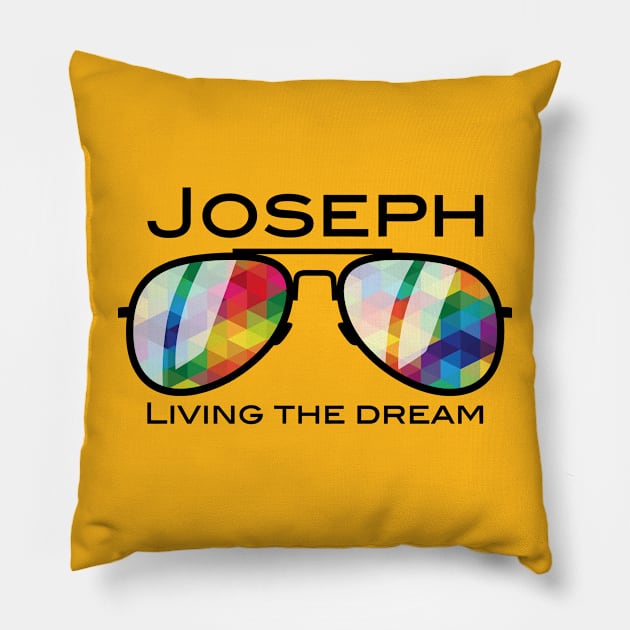 Joseph - Living The Dream Pillow by Tari Company