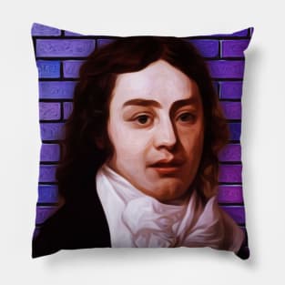 Samuel Taylor Coleridge Portrait | Samuel Taylor Coleridge Artwork Pillow