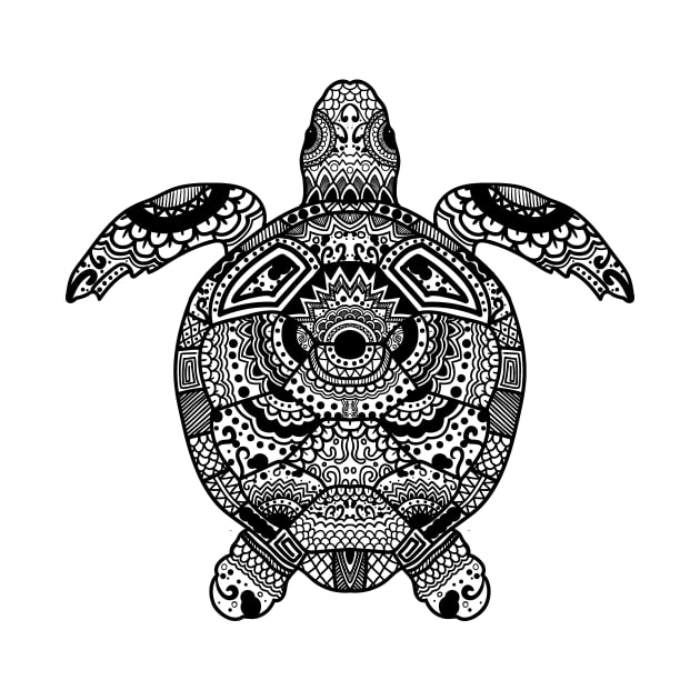 Turtle Mandala by MacYounes