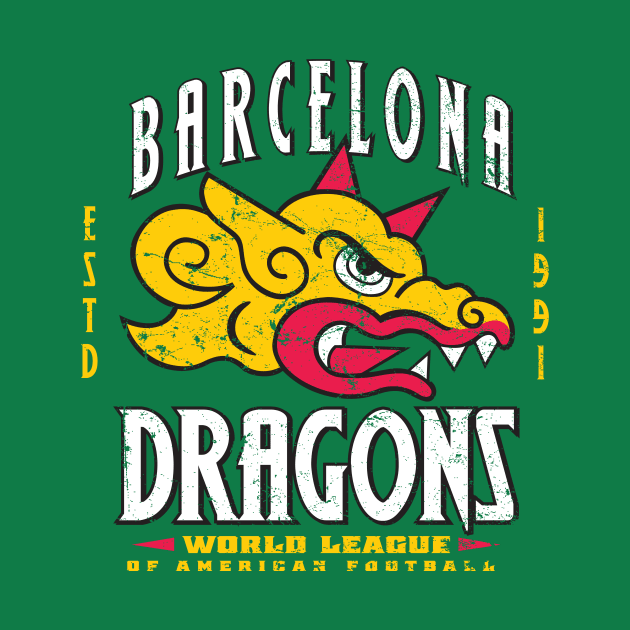 Barcelona Dragons by MindsparkCreative