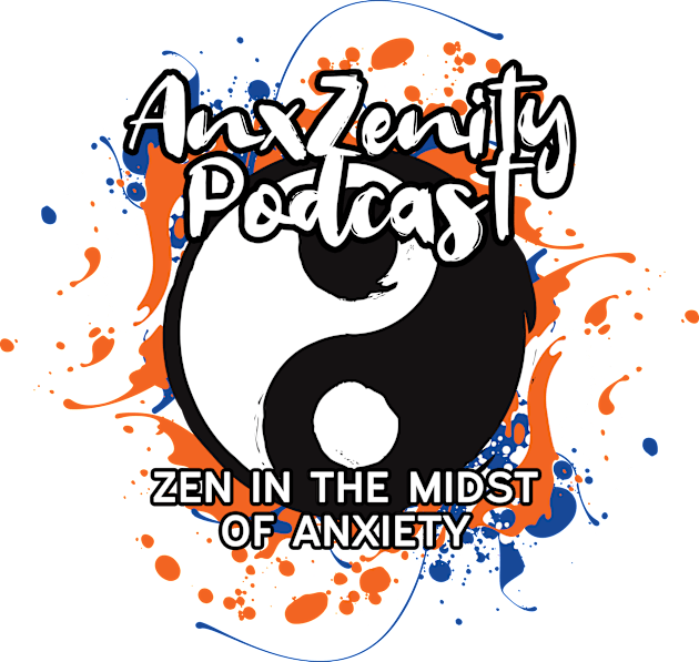 AnxZenity Logo Kids T-Shirt by AnxZenity_Podcast