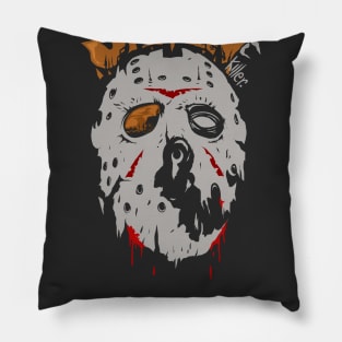 Jason killer mask Pillow