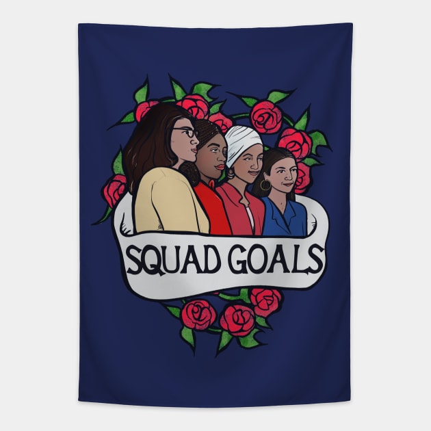 The Squad Tapestry by bubbsnugg