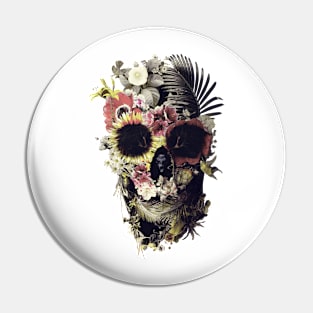 Garden Skull Pin