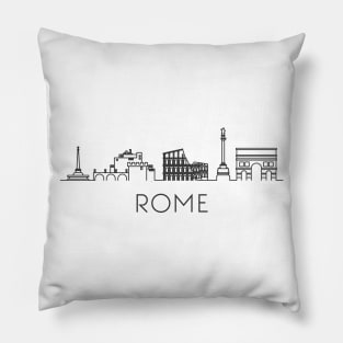 Rome Skyline Pillow