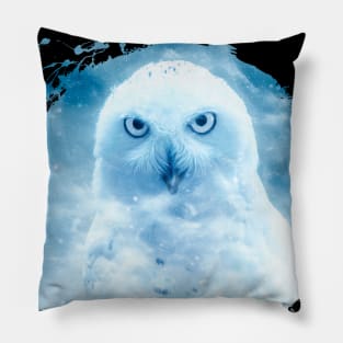 Owl Bird Animal Wildlife Forest Nature Outdoors Freedom Pillow