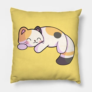 Calico Cat Sleeping Pillow