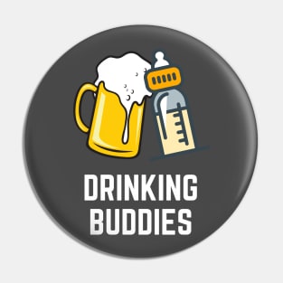 Drinking Buddies dad son desgin Pin