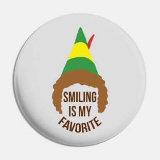 Smiling is My Favorite Pin