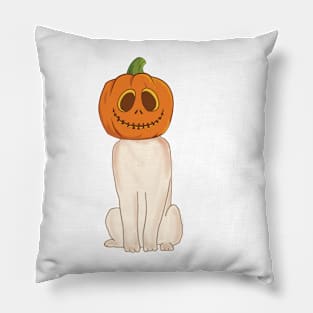 labrador retriever is a Jack-o-Lantern Pillow