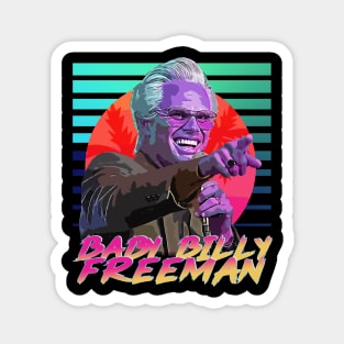 Baby Billy Freeman - Vaporwave / Synthwave Magnet