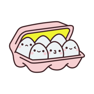 Cute Eggs Pack T-Shirt