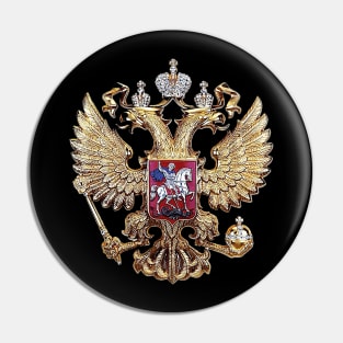 Russian Coat of Arms Pin