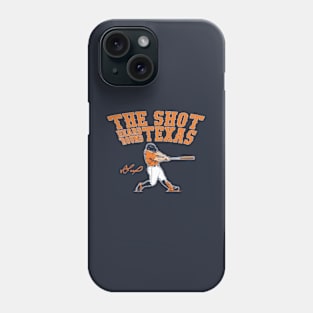 Jose Altuve The Shot Heard 'round Texas Phone Case